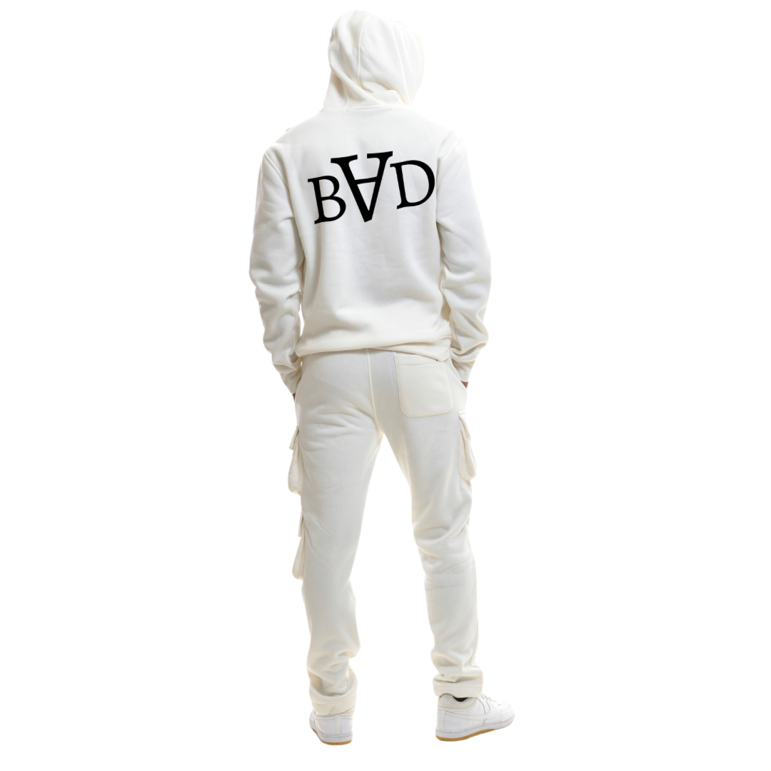 BAD Cargo Joggers Set - Cream