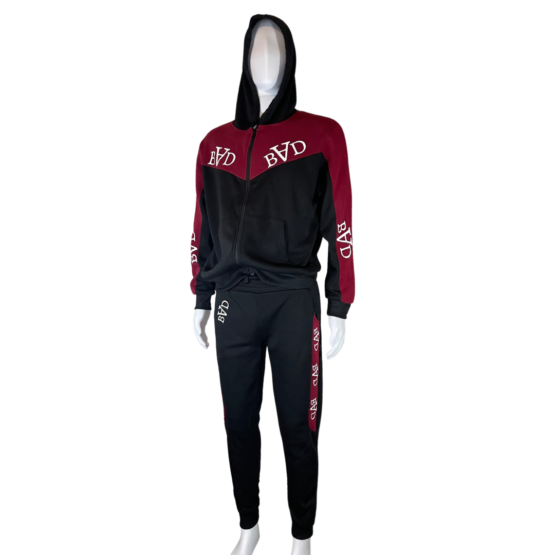 BAD Zip Joggers Set - Style A