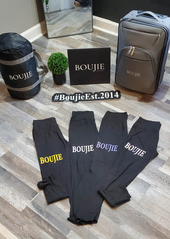 The Boujie Plus Leggings Black