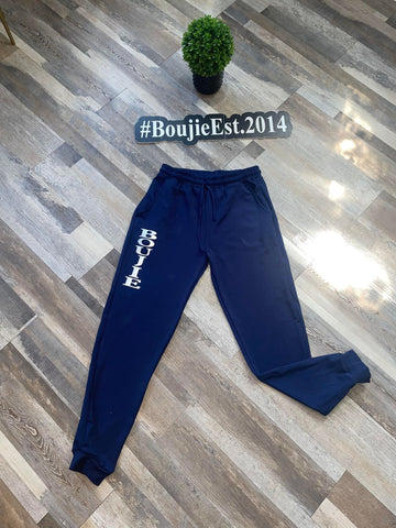 The Boujie Joggers - Navy